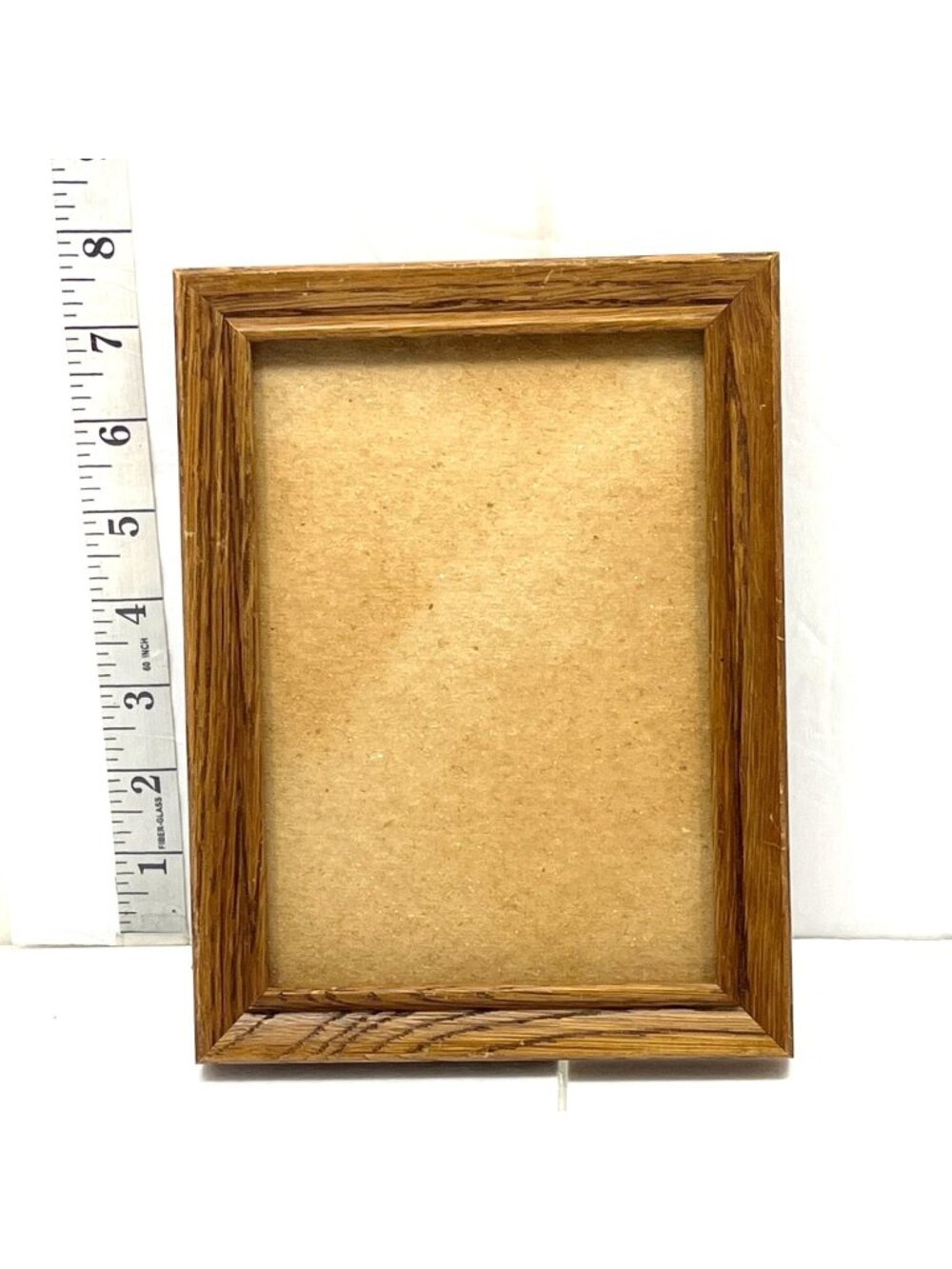 Small Wooden Picture Frame 5x7 Rustic Design For Tabletop Or Wall Display 60k